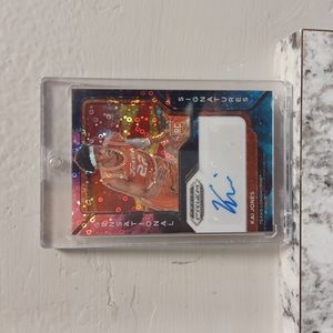 Kai Jones Panini Prizm Rookie Sensational Signature Card #'d 3/5!! Hornets